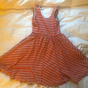 Alice and Ames red and white striped dress